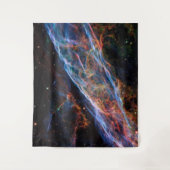 ヴェイルネブラスーパーノヴァ残骸ハッブル望遠鏡 タペストリー (正面)