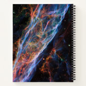 ヴェイルネブラスーパーノヴァ残骸ハッブル望遠鏡 ノートブック (裏面)