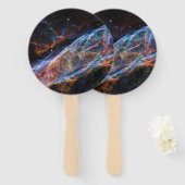 ヴェイルネブラスーパーノヴァ残骸ハッブル望遠鏡 ハンドファン (正面&裏面)