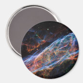 ヴェイルネブラスーパーノヴァ残骸ハッブル望遠鏡 マグネット (正面/裏面)