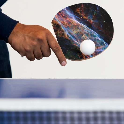 ヴェイルネブラスーパーノヴァ残骸ハッブル望遠鏡 卓球ラケット (インサイチュ)