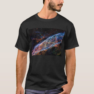 ヴェイルネブラスーパーノヴァ残骸ハッブル望遠鏡 Tシャツ