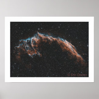 ヴェイルネブラ – NGC 6992 - Eric Dreher ポスター