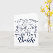 ヴェイルブライドの前の最後のトレイルのキャンピングバコール カード (黄色い花)