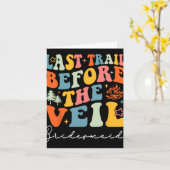 ヴェイルブリデズメイドキャンピングバッハの前の最後のトレイル カード (黄色い花)