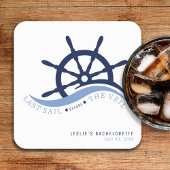 ヴェイルヘルム前の最終セイルバチェロレッテ スクエアペーパーコースター