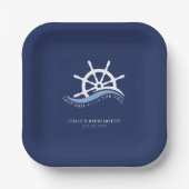 ヴェイルヘルム前の最終セイルバチェロレッテ ペーパープレート (正面)