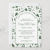 ヴェイル前の最後のトレイル ブライズテイルグリーン 招待状 (正面)