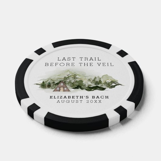 ヴェイル前の最後のトレイル ブラチェットウィークエンド ポーカーチップ (シングル)