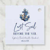 ヴェイル前の最後の航海 バチェロレッテウィークエンドパーティー フェイバータグ (裏面)