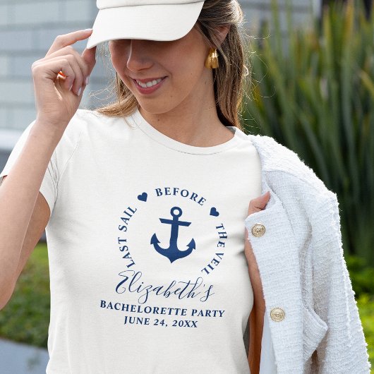 ヴェイル前の最後の航海 ブライズパーティー Tシャツ