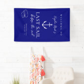 ヴェイル前の最後の航海 ブライズメイドウィークエンド 横断幕 (インサイチュ)