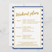 ヴェイル前の最後の航海 沿岸の花嫁ウィークエンド 招待状 (裏面)