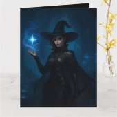 ヴェカルノクトの魔女 カード (黄色い花)