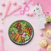 ヴェグサラダ紙プレート ペーパープレート (パーティー)