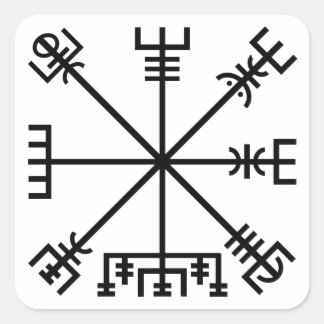 ヴェグヴィシル ヴァイキング シンボル スクエアシール