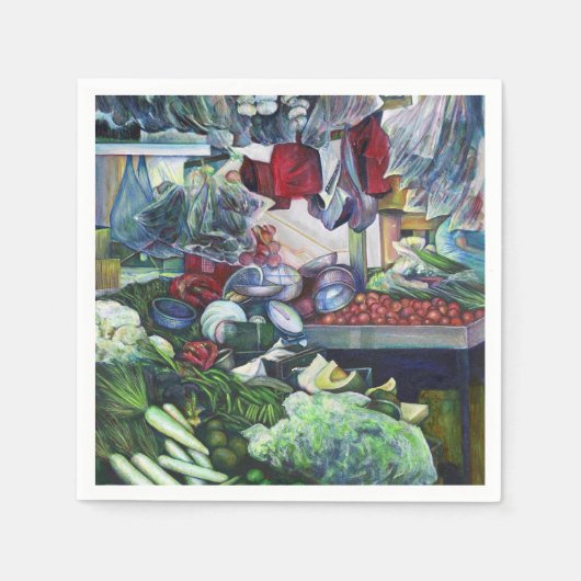 ヴェゲタチアンクラブ スタンダードカクテルナプキン (正面)