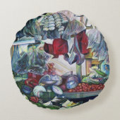 ヴェゲタチアンクラブ ラウンドクッション (裏面)