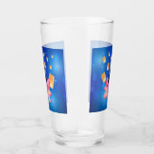 ヴェサックデイブッダ上のロータスランタンヴァイサカ タンブラーグラス (右)