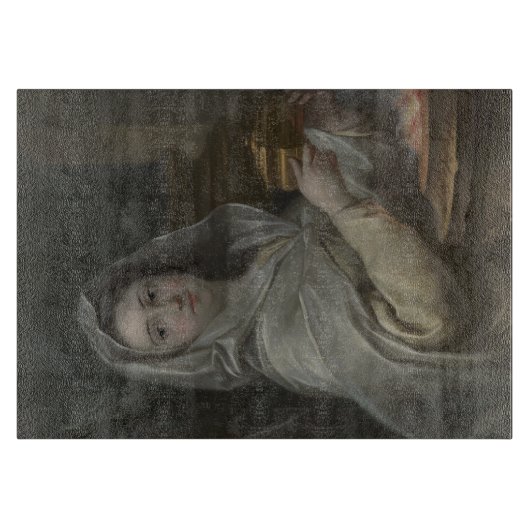 ヴェスタルのヴァージンとして描かれる女性(古代ローマ) カッティングボード (正面)