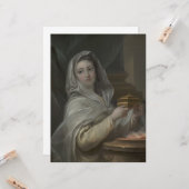 ヴェスタルのヴァージンとして描かれる女性（古代ローマ） カード (正面/裏面インサイチュ)