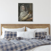 ヴェスタルのヴァージンとして描かれる女性（古代ローマ） キャンバスプリント (インサイチュ (寝室))