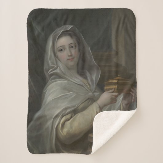 ヴェスタルのヴァージンとして描かれる女性（古代ローマ） シェルパブランケット (正面)