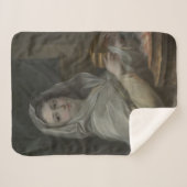 ヴェスタルのヴァージンとして描かれる女性（古代ローマ） シェルパブランケット (正面(横))