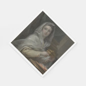 ヴェスタルのヴァージンとして描かれる女性（古代ローマ） スタンダードランチョンナプキン (角)