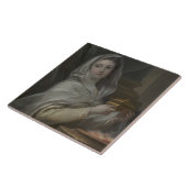 ヴェスタルのヴァージンとして描かれる女性（古代ローマ） タイル (側面)