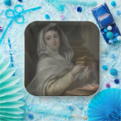 ヴェスタルのヴァージンとして描かれる女性（古代ローマ） ペーパープレート (パーティー)