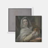 ヴェスタルのヴァージンとして描かれる女性（古代ローマ） マグネット (正面/裏面)
