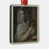 ヴェスタルのヴァージンとして描かれる女性(古代ローマ) メタルオーナメント (右)