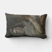 ヴェスタルのヴァージンとして描かれる女性（古代ローマ） ランバークッション (裏面)