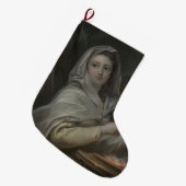 ヴェスタルのヴァージンとして描かれる女性(古代ローマ) ラージクリスマスストッキング (正面 (吊り時))