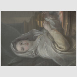 ヴェスタルのヴァージンとして描かれる女性（古代ローマ） 薄葉紙