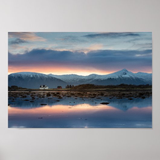 ヴェステラーレン諸島 ノルウェー ポスター (正面)