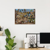 ヴェスデトラスパティオデルシュルデカリフォルニア ポスター (ホームオフィス)