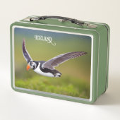 ヴェストラホルン山脈、アイスランド メタルランチボックス (裏面)