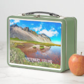 ヴェストラホルン山脈、アイスランド メタルランチボックス (インサイチュ)