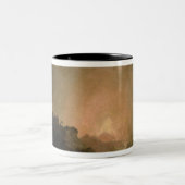 ヴェスヴィオの噴火 ツートーンマグカップ (中央)