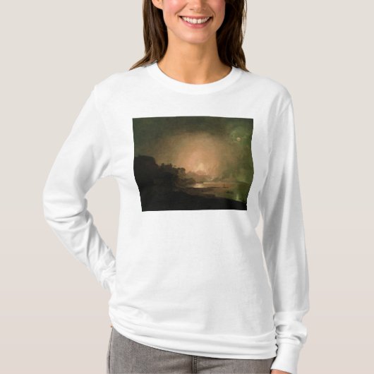 ヴェスヴィオの噴火 Tシャツ (正面)