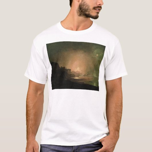 ヴェスヴィオの噴火 Tシャツ (正面)
