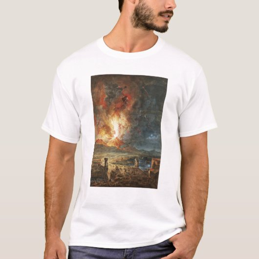 ヴェスヴィオの素晴らしい噴火 Tシャツ (正面)