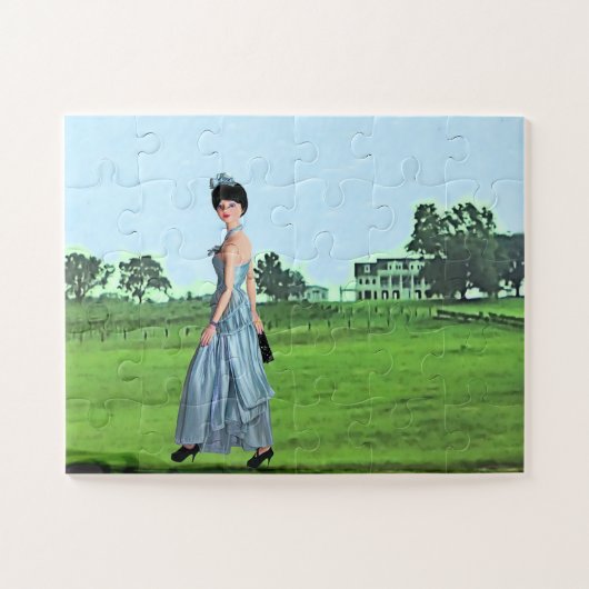 ヴェダスの仮想休暇：中央テキサス州の風景 ジグソーパズル (横)