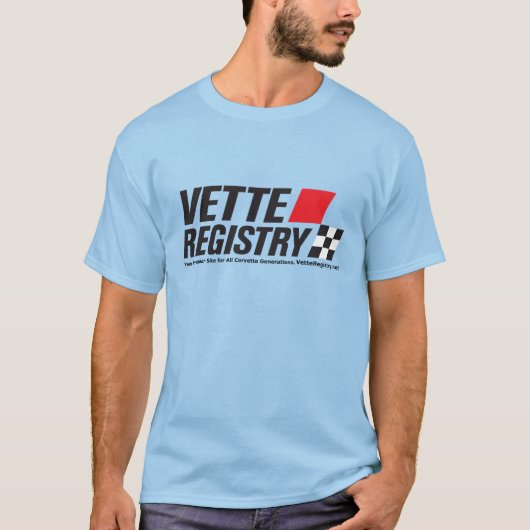 ヴェット・レジストリ メンズTシャツ Tシャツ (正面)