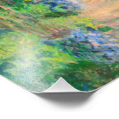 ヴェテウイルのアーティストガーデン・モネ フォトプリント            (角)