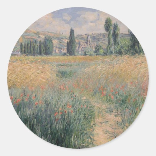 ヴェテウイル島サンマルティン島のモネの道 ラウンドシール (正面)