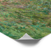 ヴェテウイル(1880)の見解Claude Monet ポスター (角)