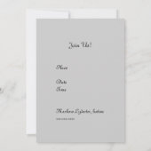 ヴェテウユエンハイバーボートオンリバー 招待状 (裏面)